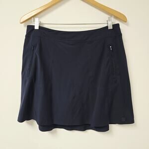 G/Fore Golf Tennis Skort L Womens Navy Blue Inner Shorts Stretch Pickleball